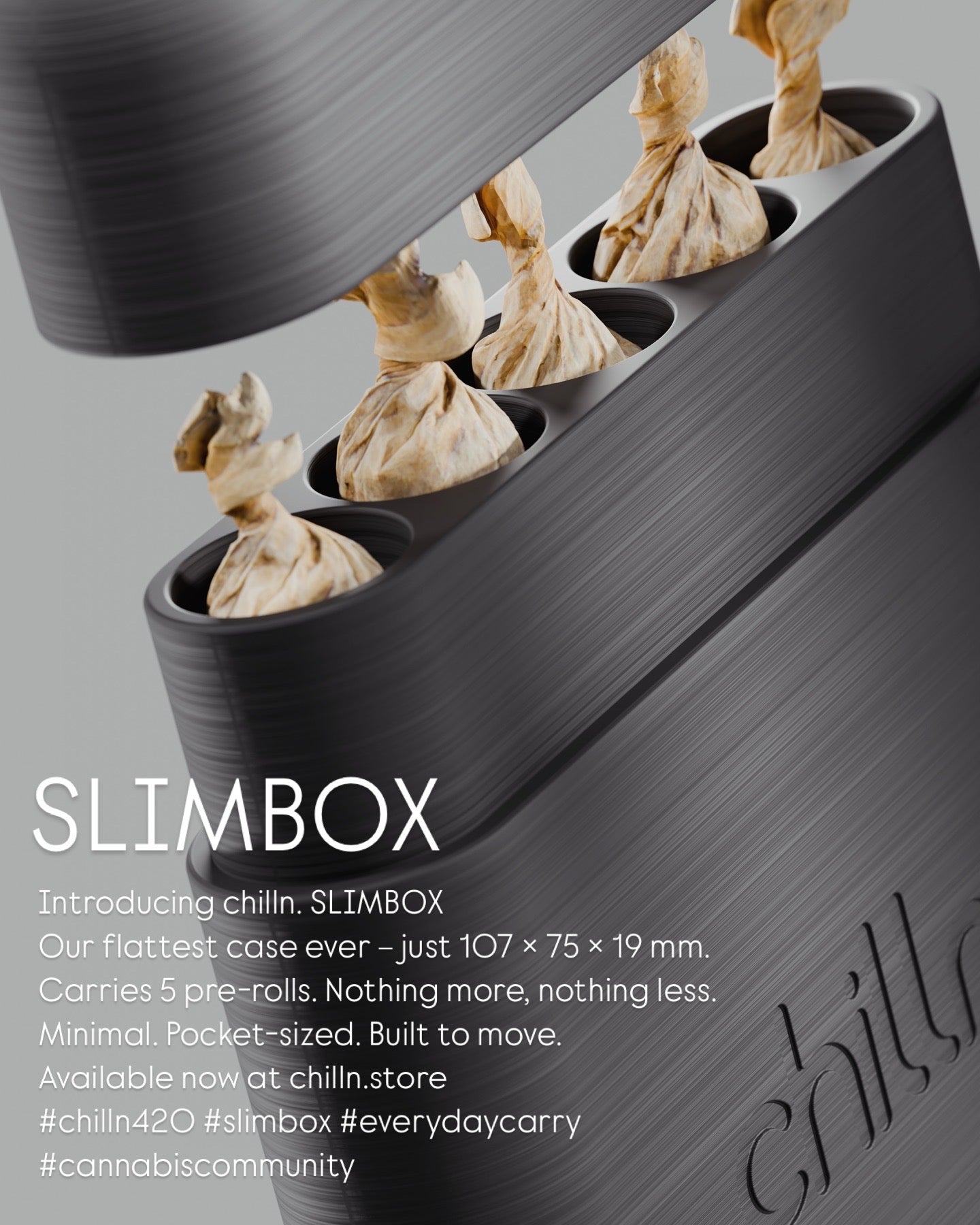 SLIMBOX – 5-Joint Case, Ultra-Slim