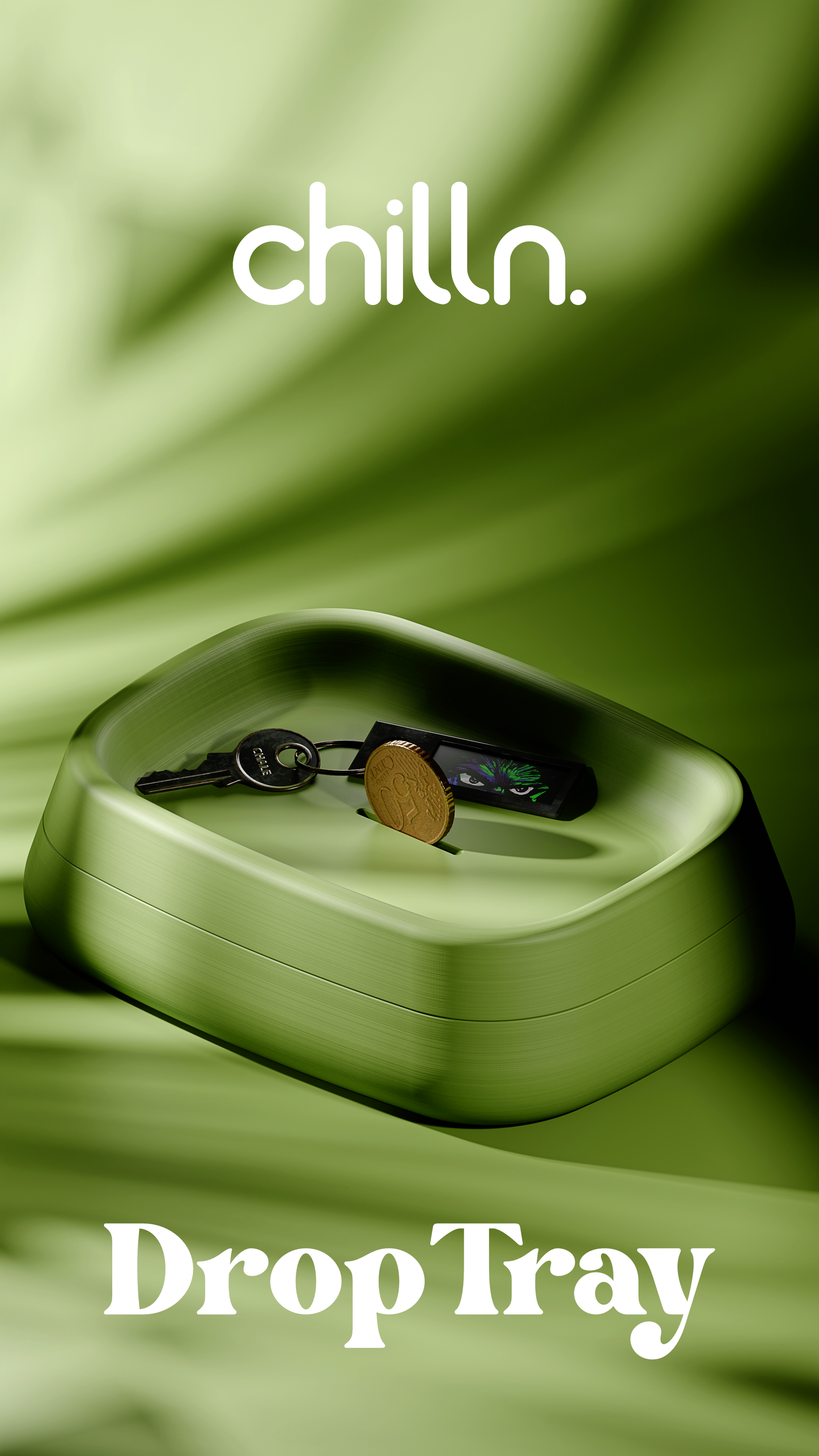 DropTray – Minimal Coin and Key Tray