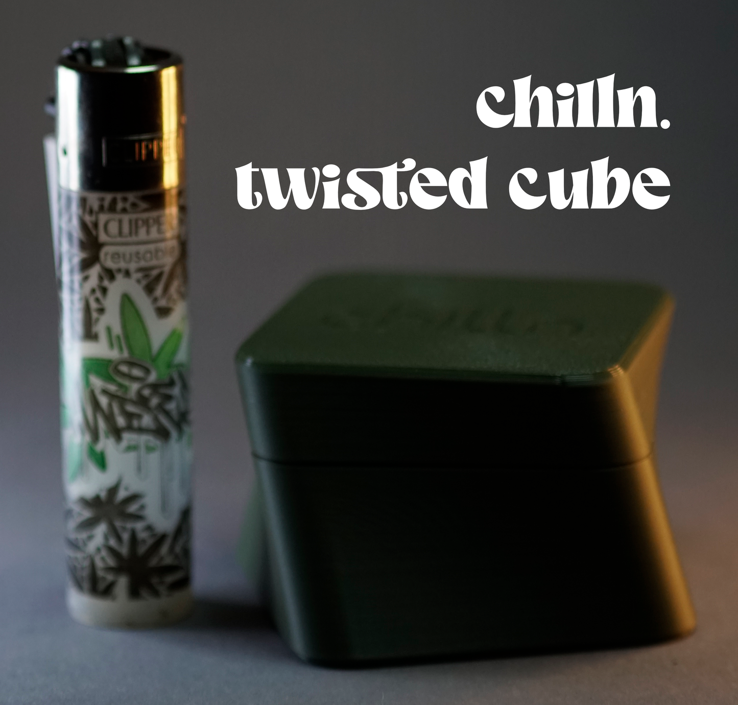 Twisted Cube Stash Box