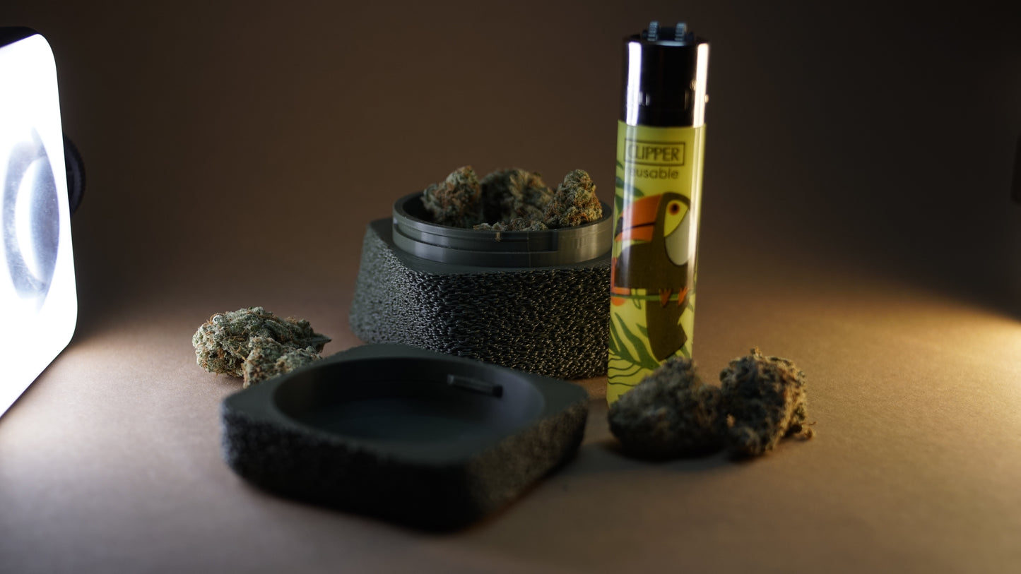 Twisted Cube Stash Box – MOSS Series