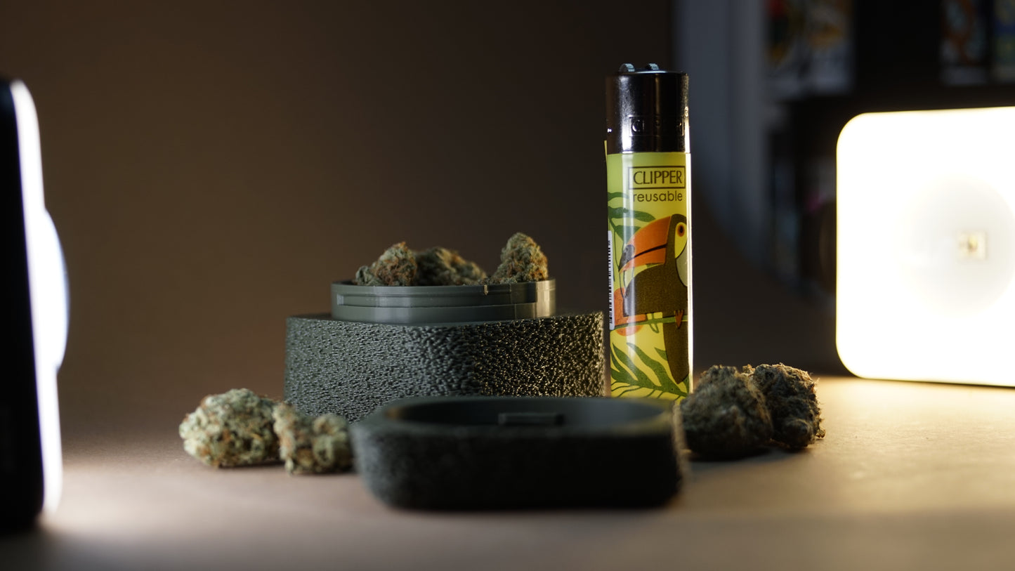 Twisted Cube Stash Box – MOSS Series